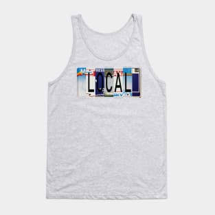 Montana Local, License Plates Tank Top